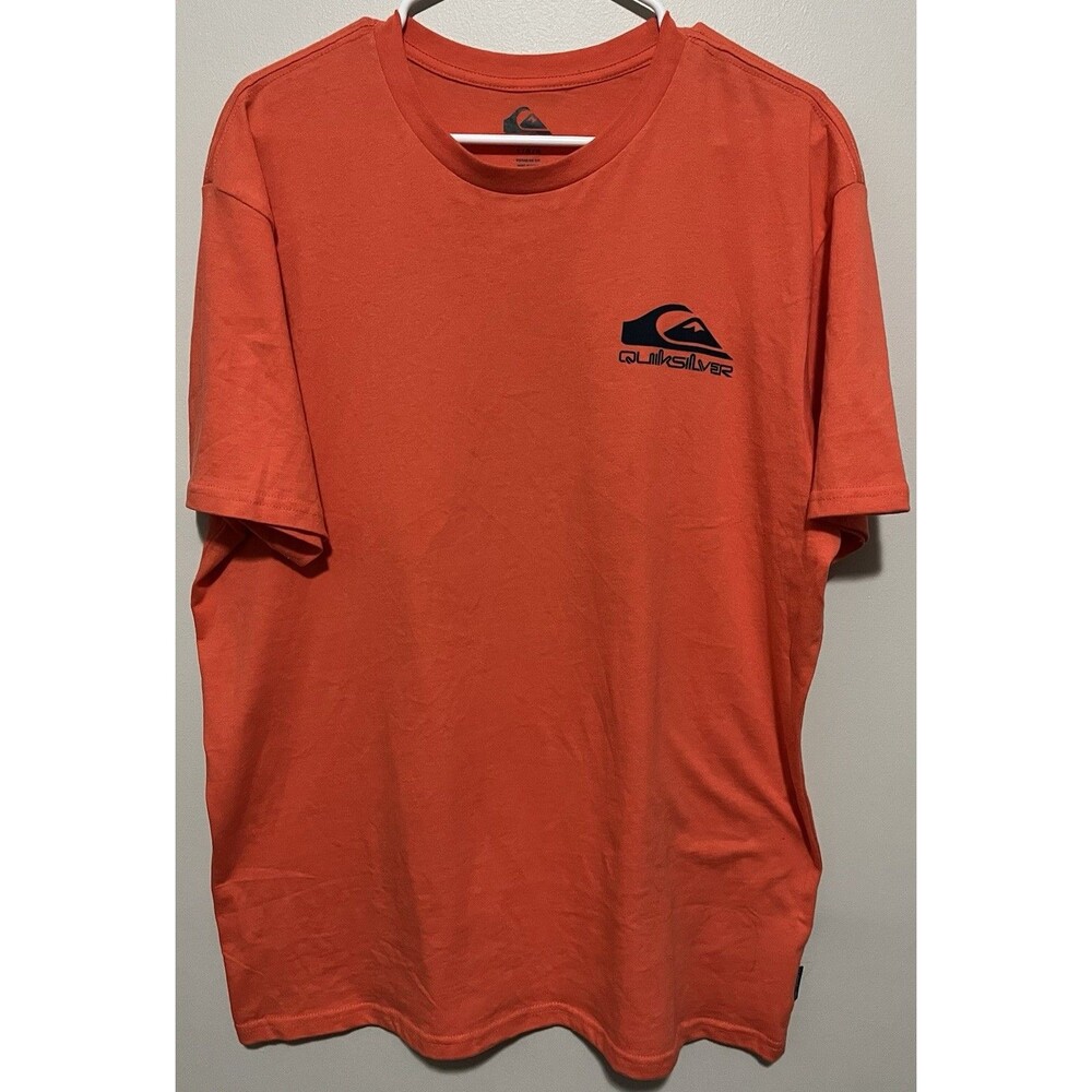 Men’s orange Quiksilver t-shirt Size L